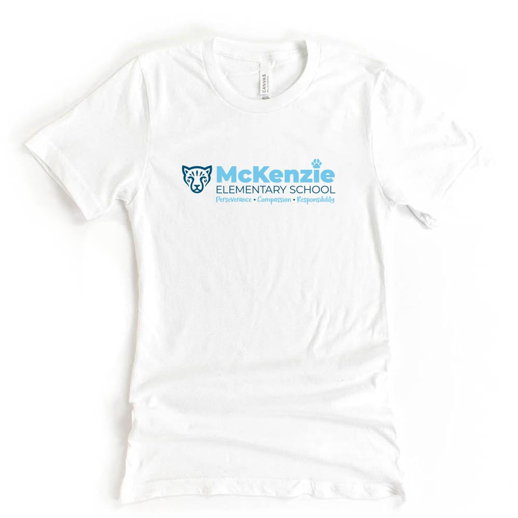 Bold McKenzie ~ Jersey T-Shirt ~ McKenzie Elementary School