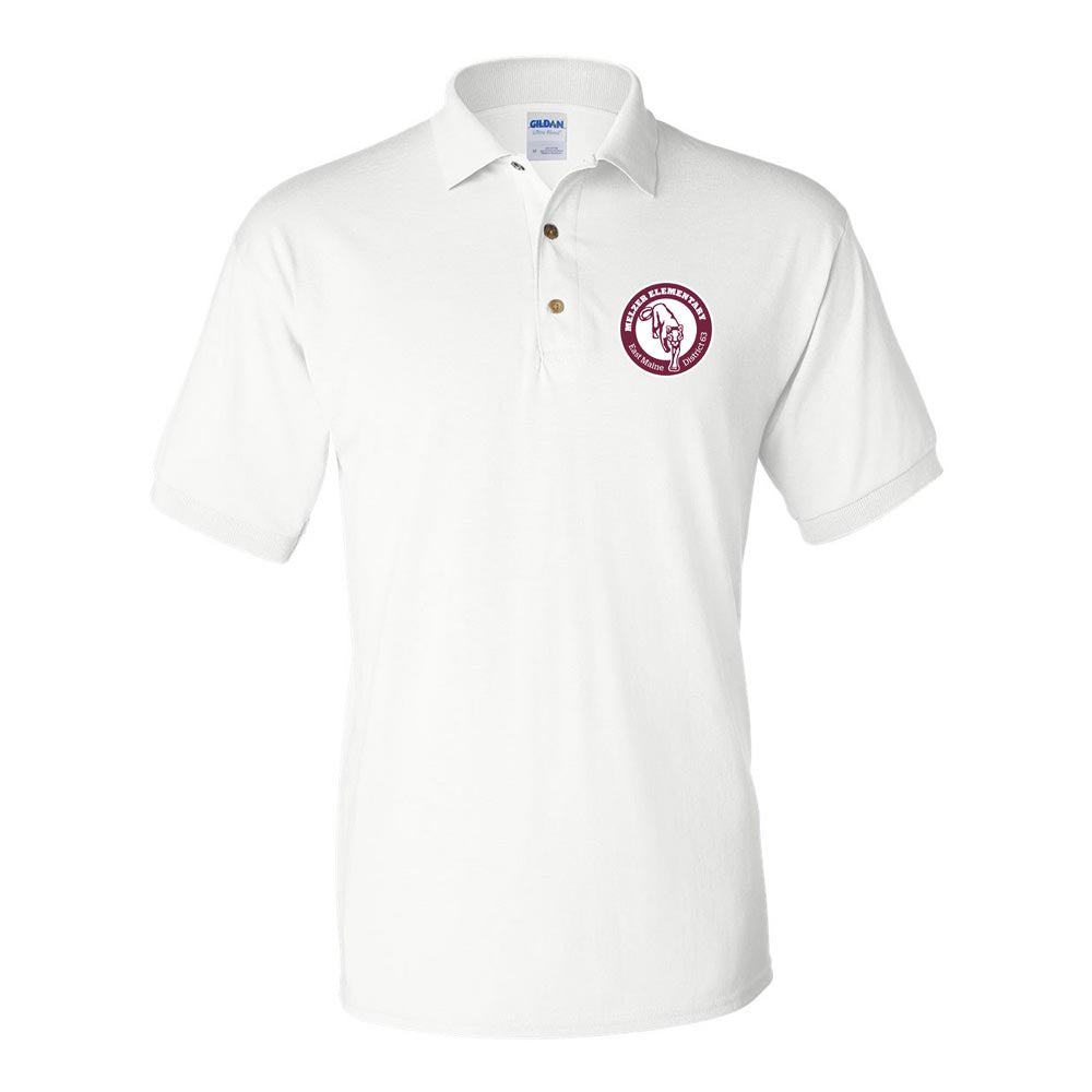 LOGO DRYBLEND POLO ~ MELZER ELEMENTARY SCHOOL ~ adult ~ classic unisex fit