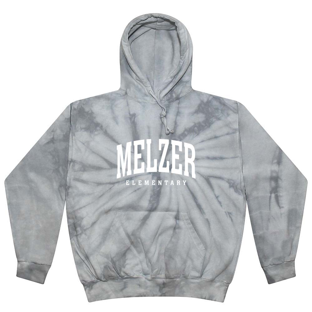 Extended Arc ~ Tie Dye ~ Hoodie ~ Melzer Elementary School
