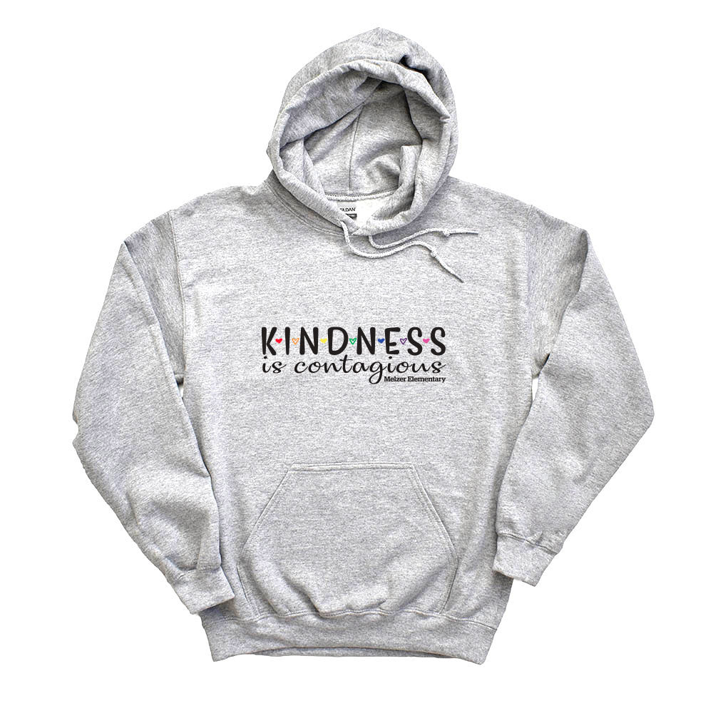 Kindness Is Contagious ~ Hoodie ~ Melzer Elementary School