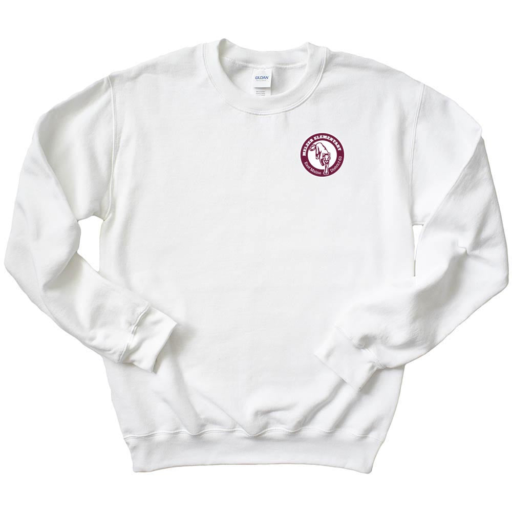 Logo ~ Raglan Crewneck Sweatshirt Sweatshirt ~ Melzer Elementary School