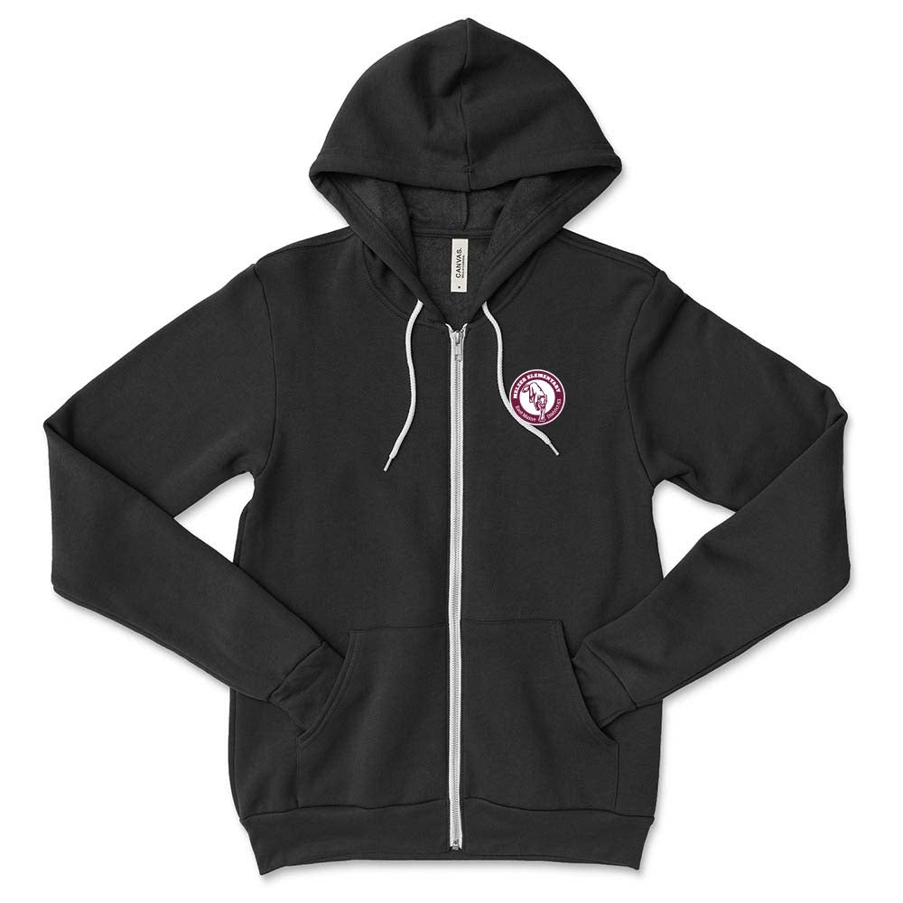 Logo ~ Zip Hoodie ~ Melzer Elementary School