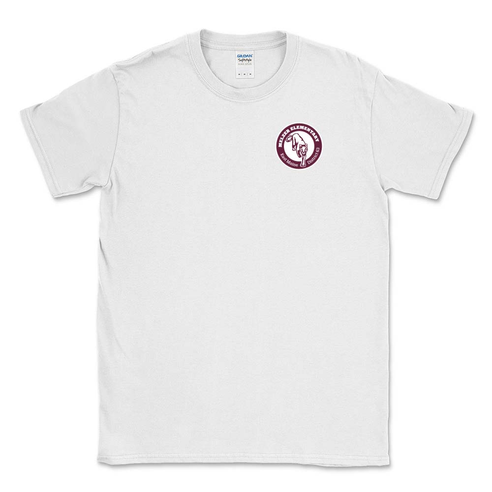 Logo Cotton ~ Cotton T-Shirt ~ Melzer Elementary School