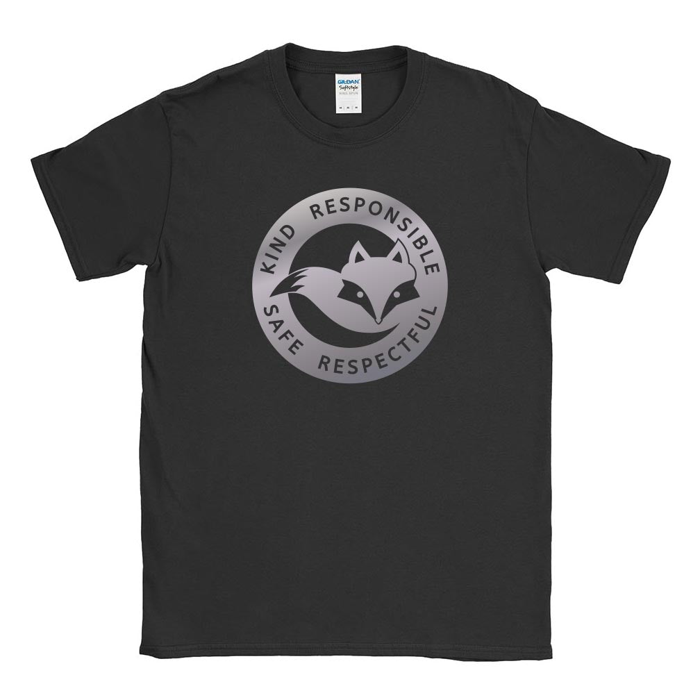 METALLIC BADGE OF SUCCESS TEE ~ CENTRAL ELEMENTARY SCHOOL ~ youth & adult ~ classic unisex fit