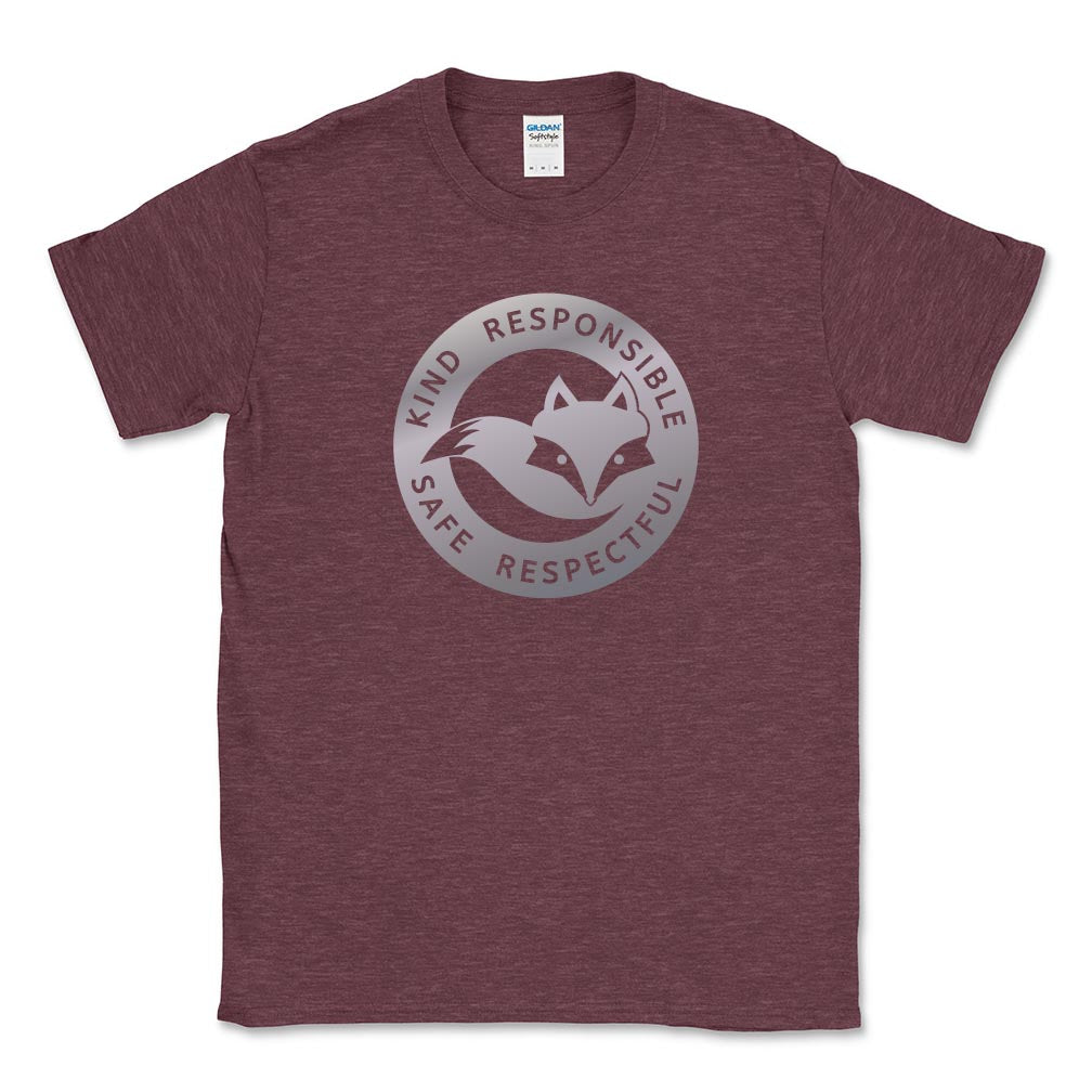 METALLIC BADGE OF SUCCESS TEE ~ CENTRAL ELEMENTARY SCHOOL ~ youth & adult ~ classic unisex fit