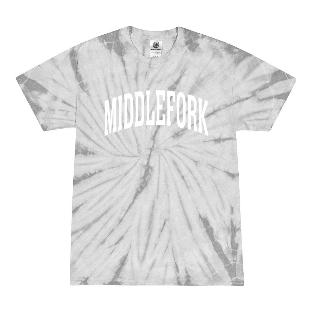 EXTENDED ARC TIE DYE TEE ~ MIDDLEFORK ELEMENTARY ~ youth & adult ~ classic unisex fit