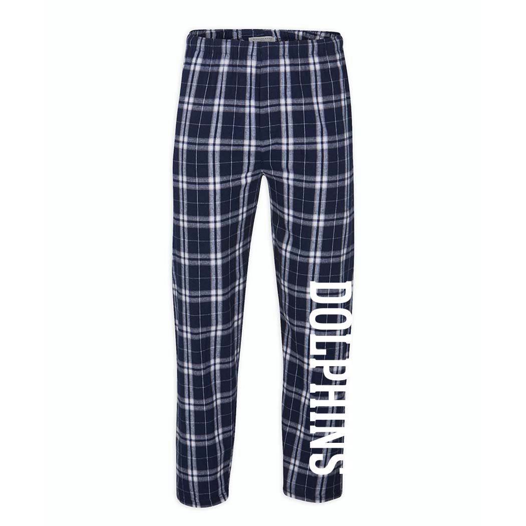 Dolphins Leg ~ Flannel Pants ~ Middlefork Elementary School