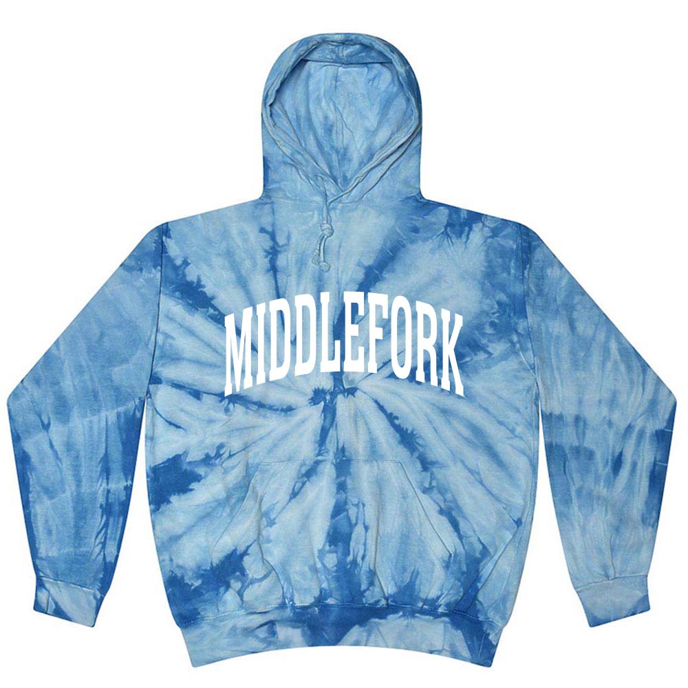 Extended Arc ~ Tie Dye Hoodie ~ Middlefork Elementary School