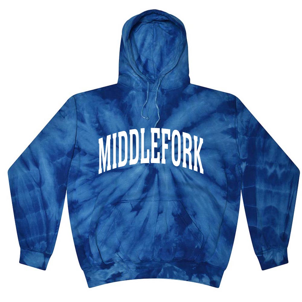 Extended Arc ~ Tie Dye Hoodie ~ Middlefork Elementary School