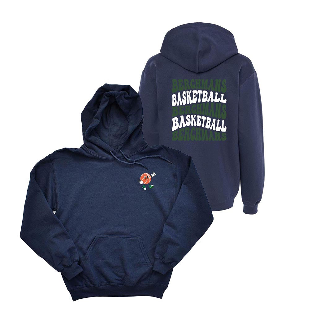 MR BASKETBALL & WAVE HOODIE ~ SJB ATHLETICS ~ youth & adult ~ classic unisex fit