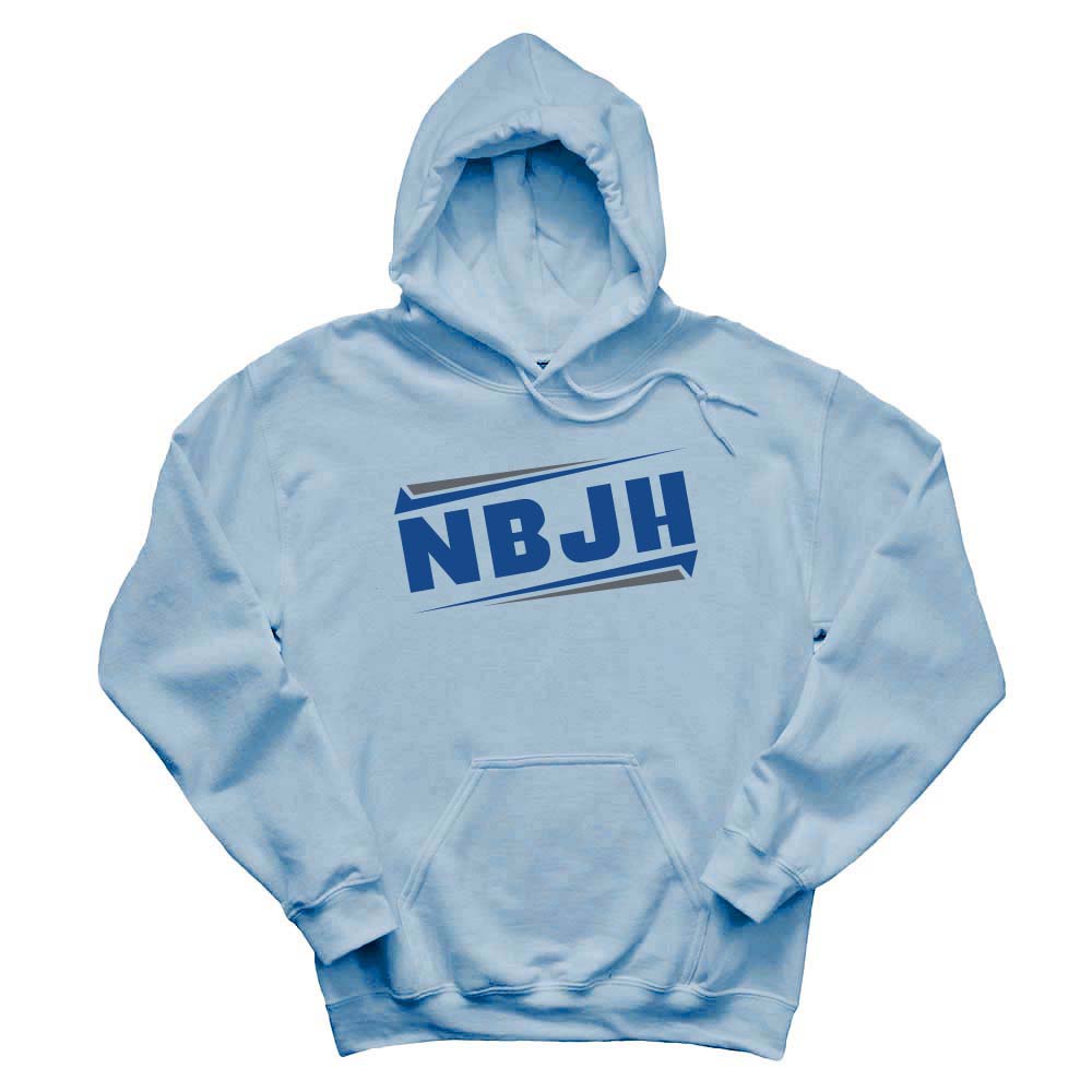 NBJH DARTS HOODIE ~ NORTHBROOK JUNIOR HIGH ~ youth & adult ~ classic unisex fit