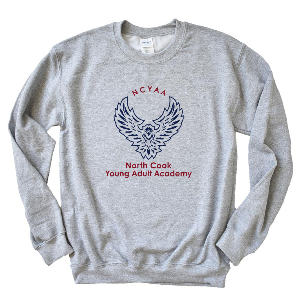 NCYAA Logo ~ Crewneck Sweatshirt ~ North Cook Young Adult Academy