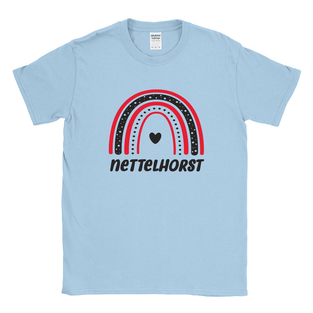 BOHO RAINBOW TEE ~ NETTELHORST SCHOOL ~ toddler, youth & adult ~ classic unisex fit