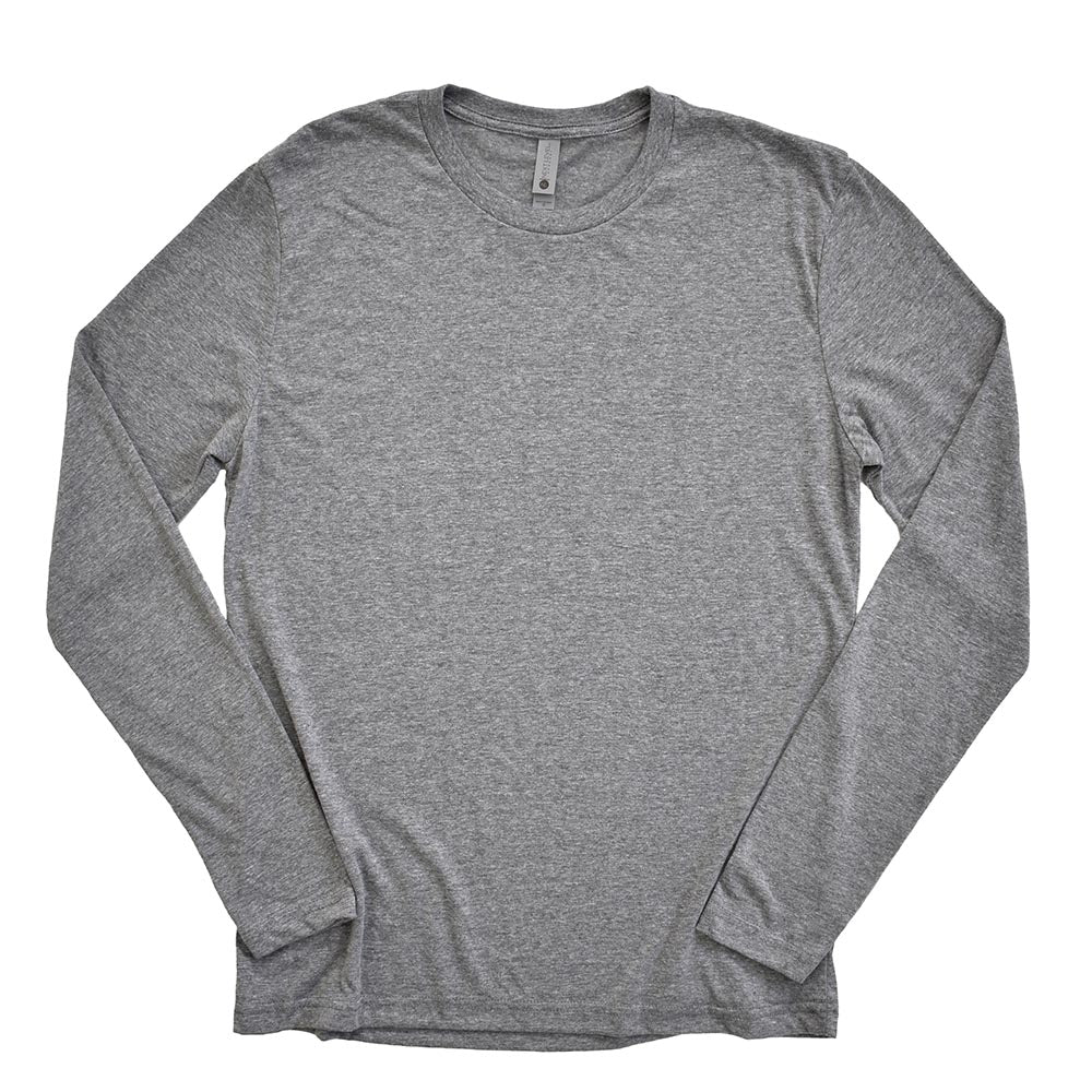 WOOD OAKS NEXT LEVEL UNISEX TRIBLEND LONG SLEEVE classic fit - humanKIND shop with a purpose