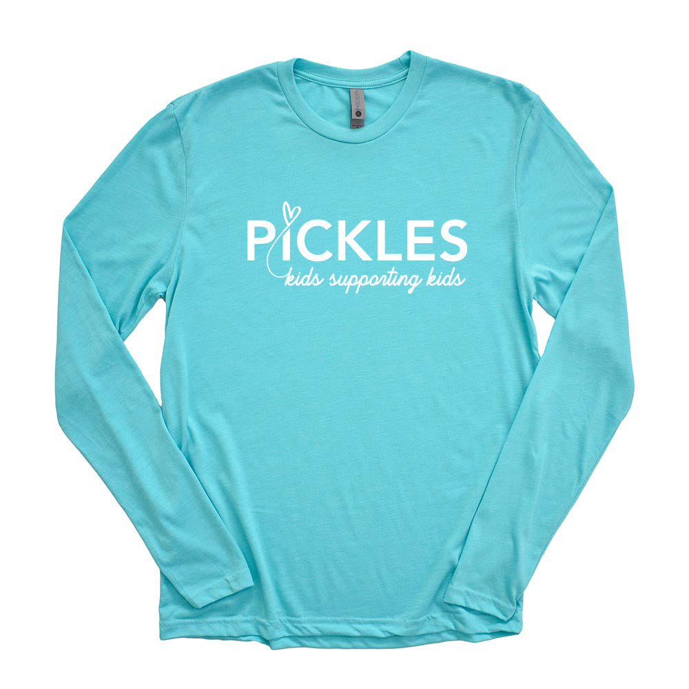 Logo ~ Triblend Long Sleeve T-Shirt ~ Pickles