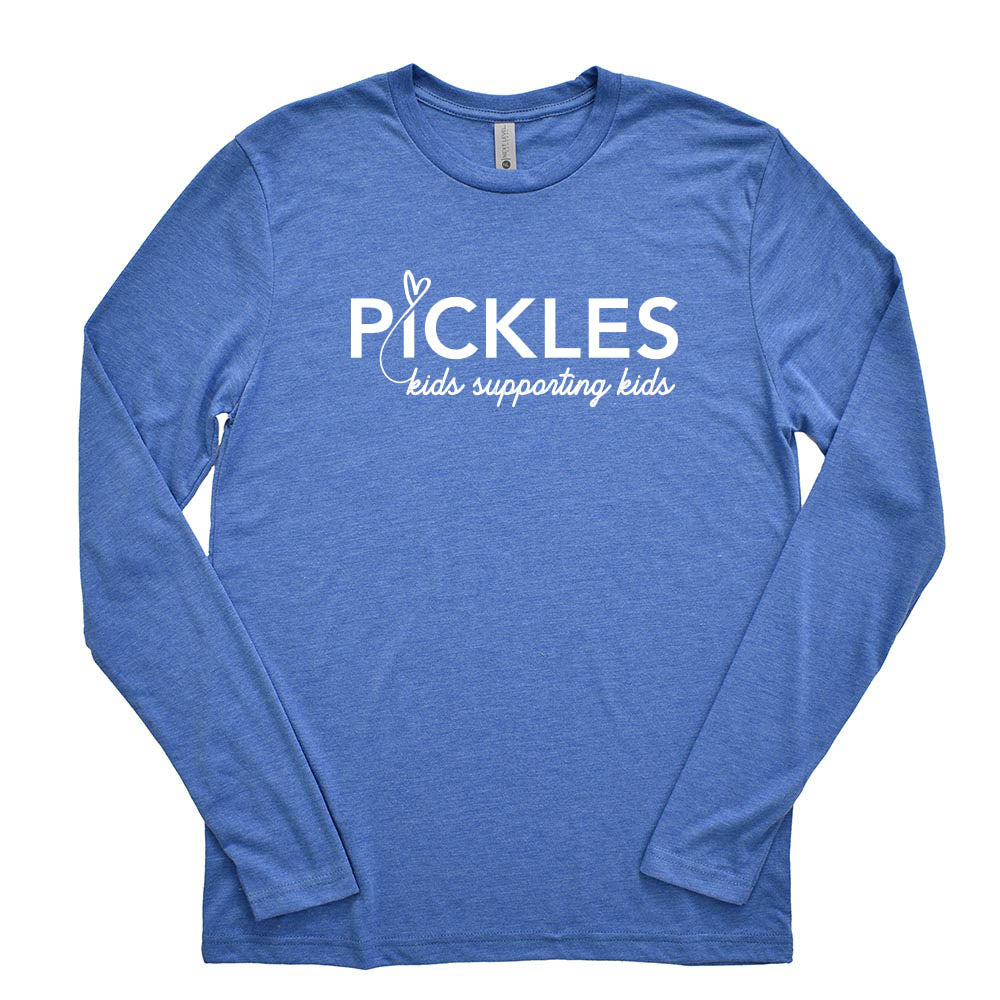 Logo ~ Triblend Long Sleeve T-Shirt ~ Pickles