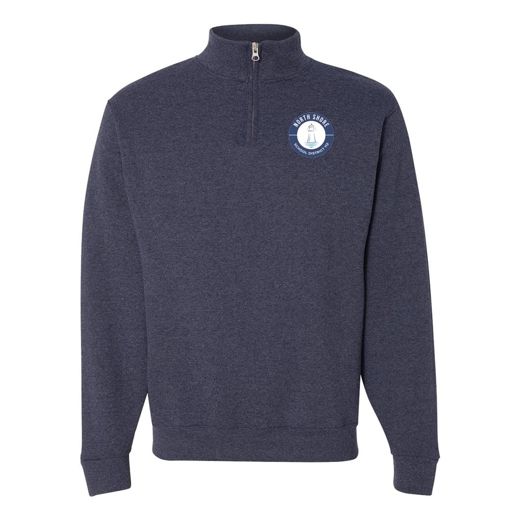 Logo ~ Quarter Zip Sweatshirt ~ North Shore School District