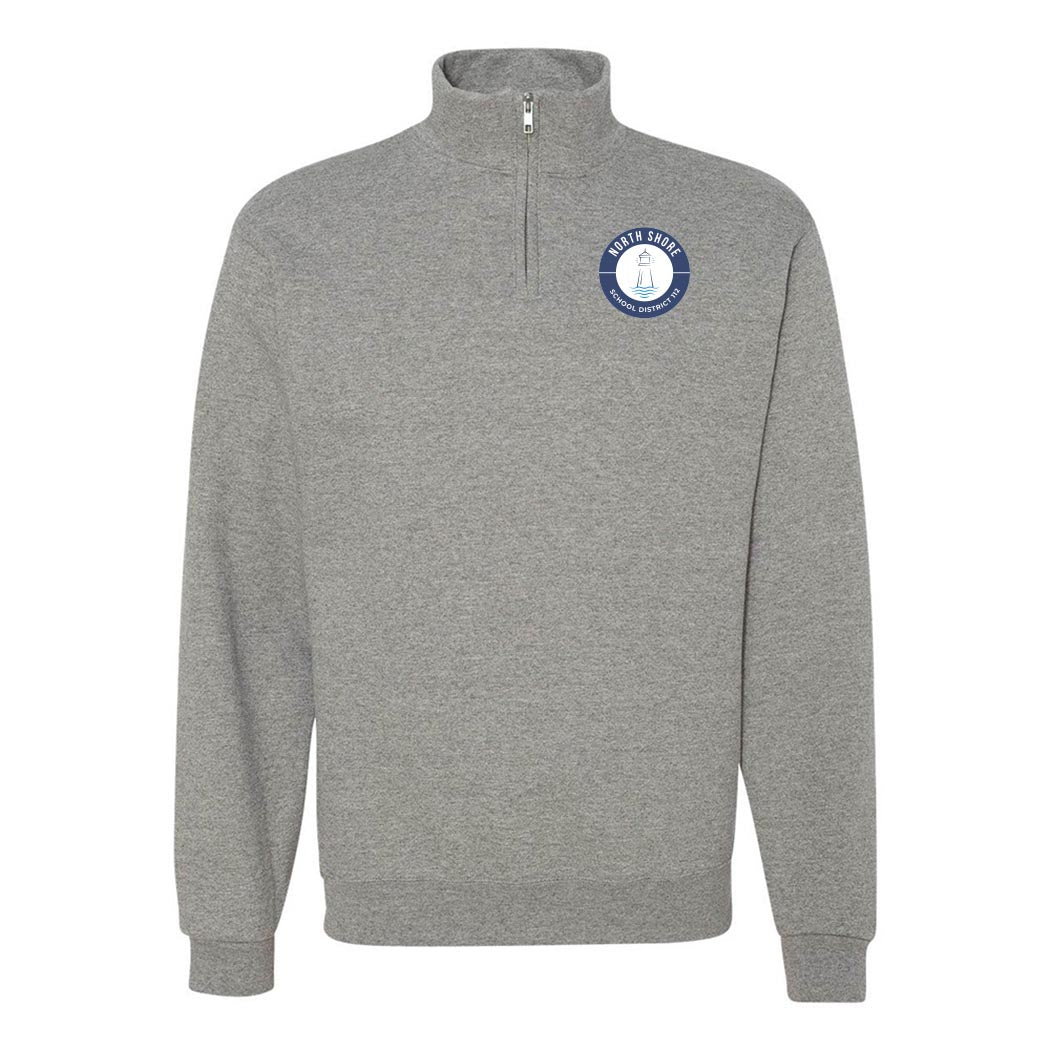 Logo ~ Quarter Zip Sweatshirt ~ North Shore School District