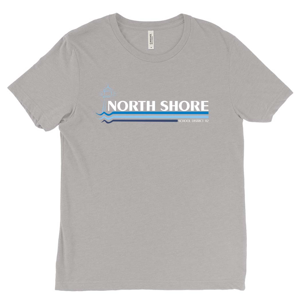 Stripes ~ Triblend T-Shirt ~ North Shore School District
