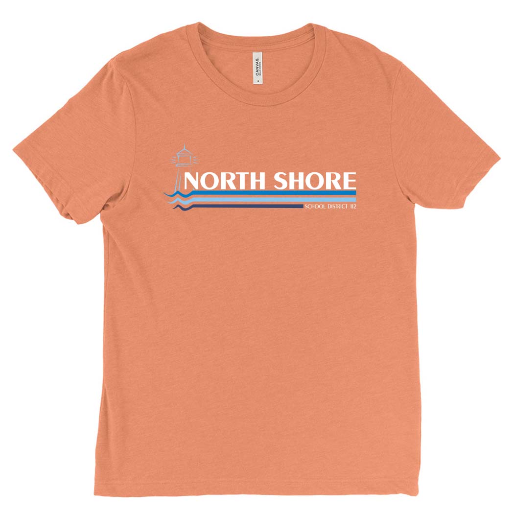 Stripes ~ Triblend T-Shirt ~ North Shore School District