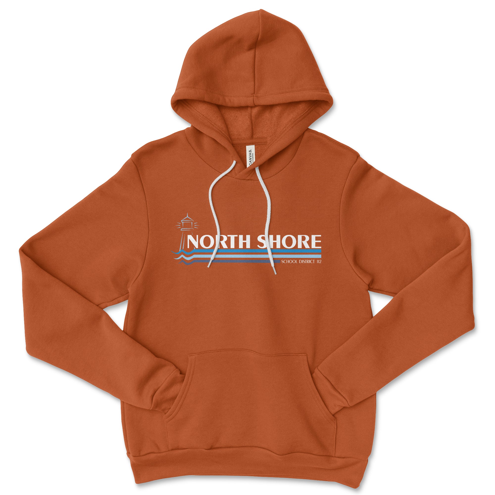 Stripes ~ Hoodie ~ North Shore School District