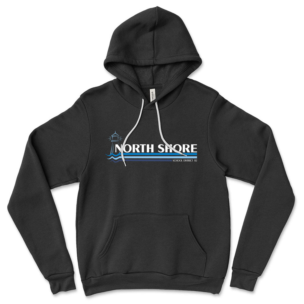 Stripes ~ Hoodie ~ North Shore School District