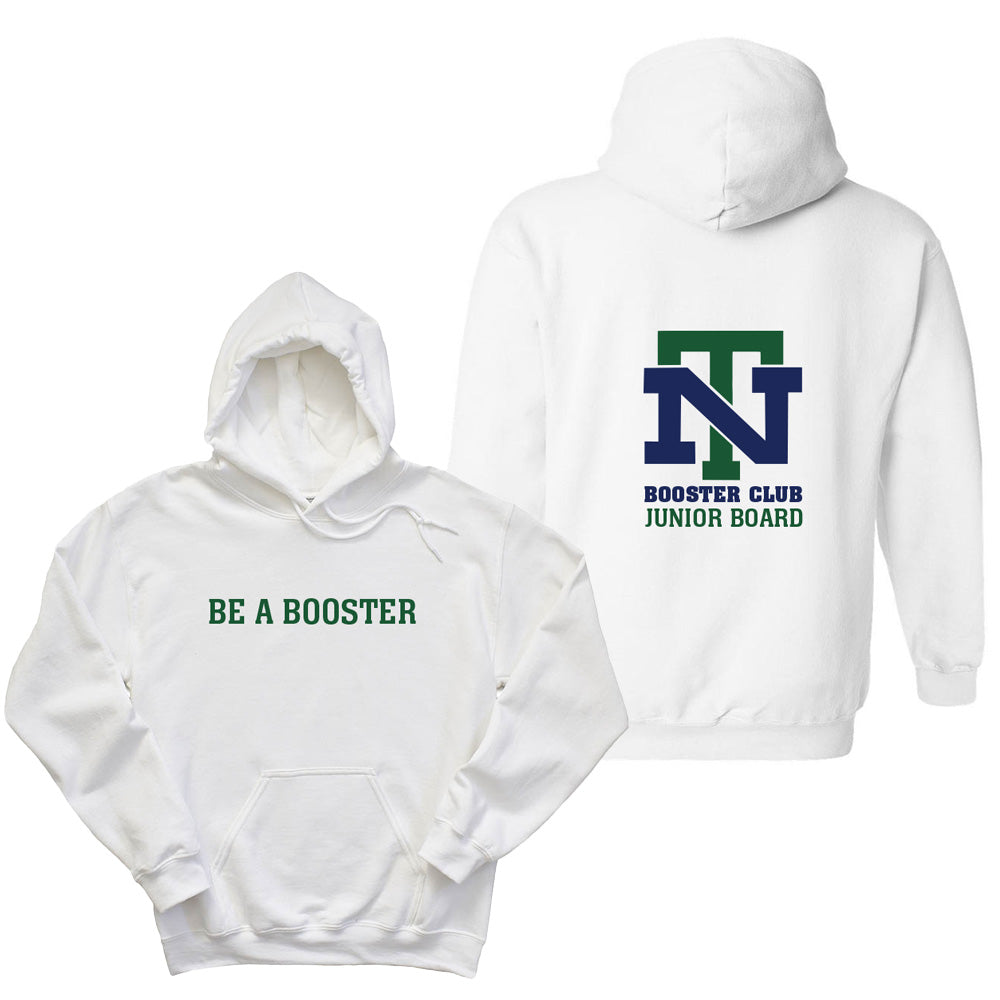 NEW TRIER BOOSTER CLUB JR BOARD ~ unisex hoodie ~ classic fit