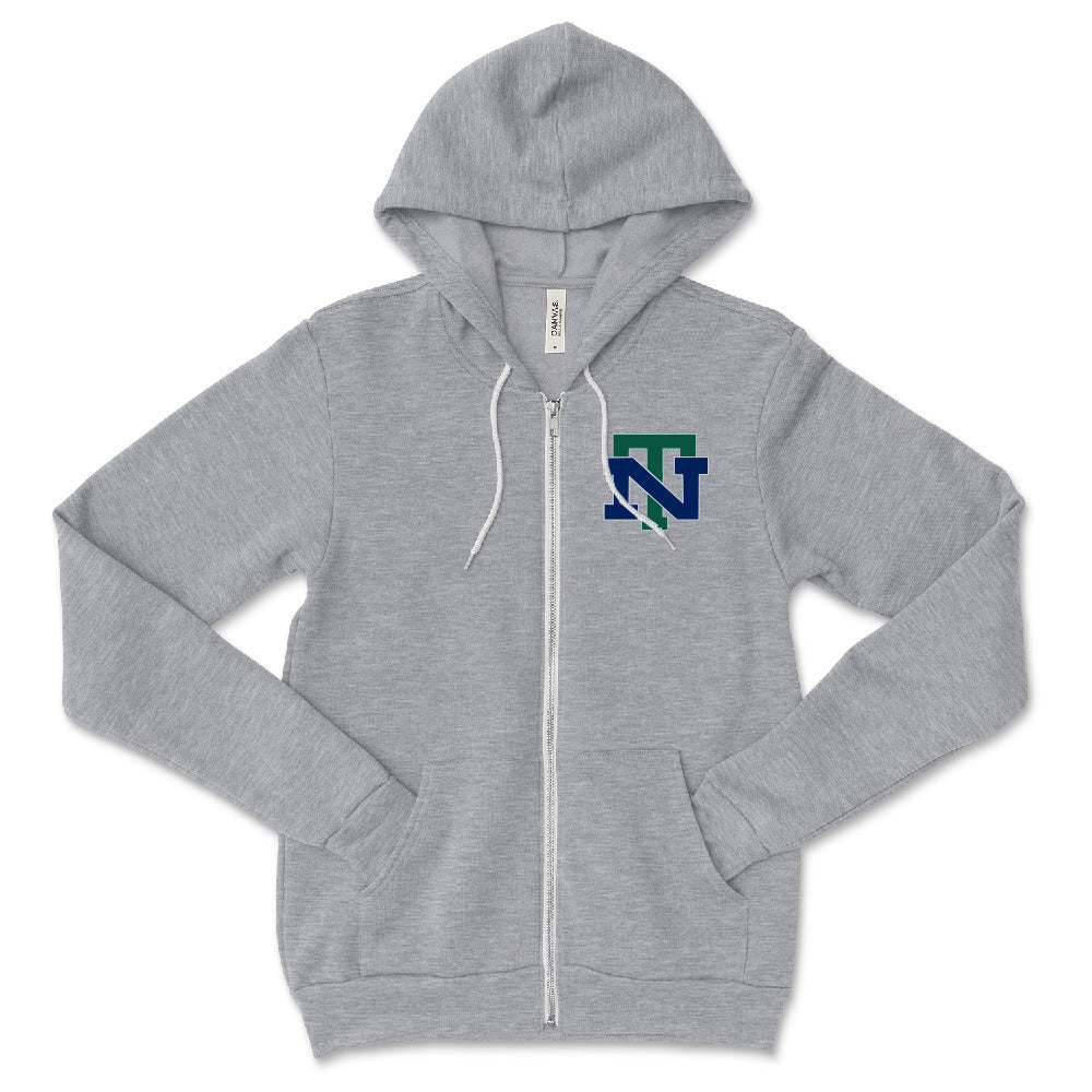 NT Logo ~ Zip Hoodie ~ New Trier High School