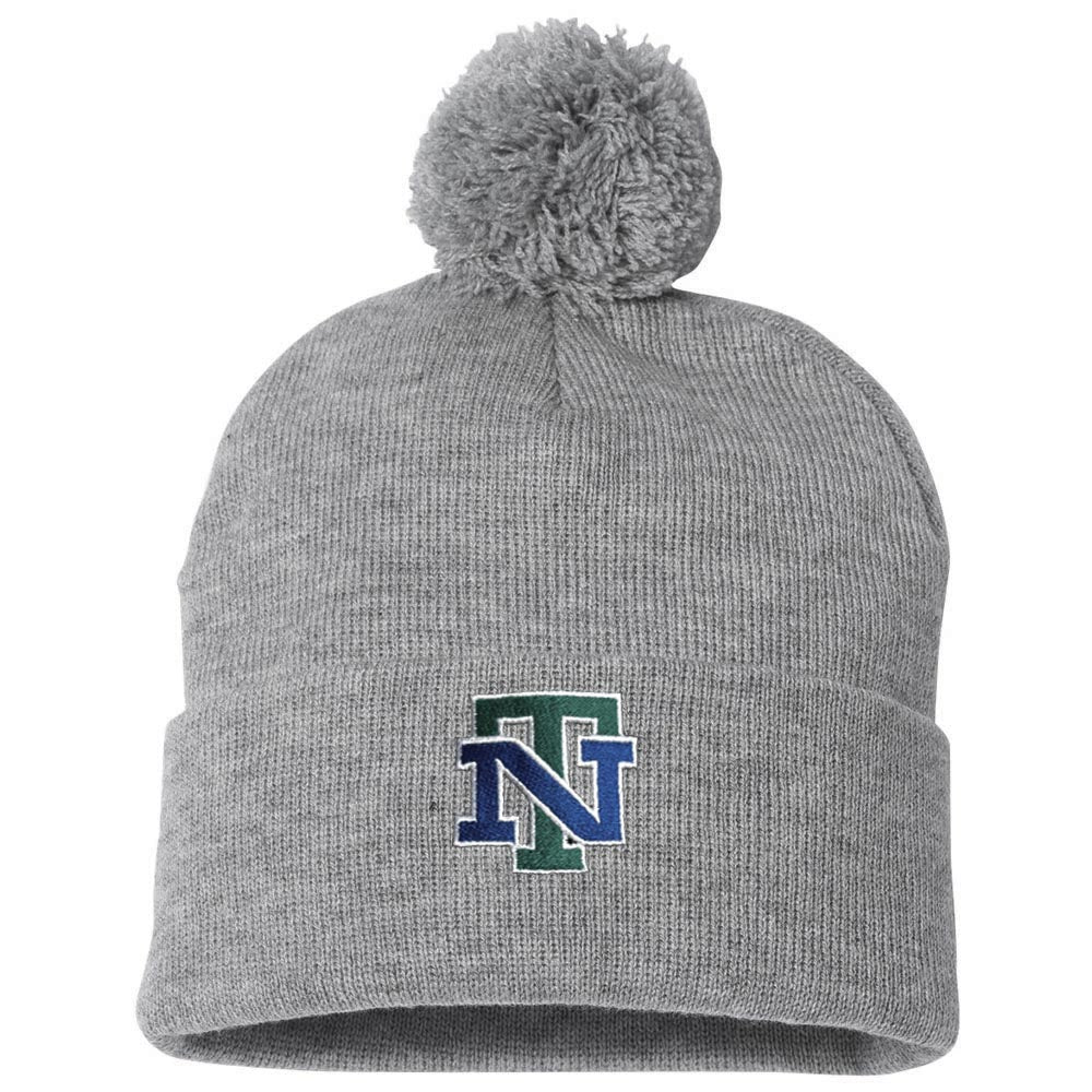 NT Logo ~ Pom Beanie ~ New Trier High School