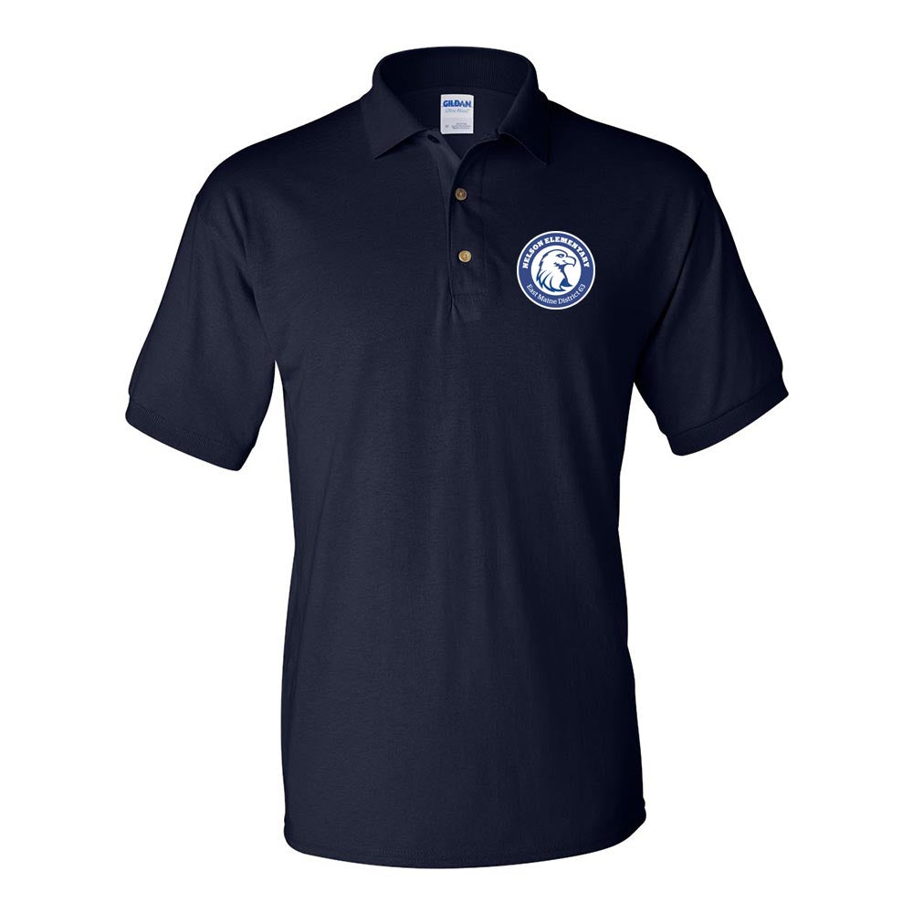 LOGO DRYBLEND POLO ~ NELSON ELEMENTARY SCHOOL ~ adult ~ classic unisex fit