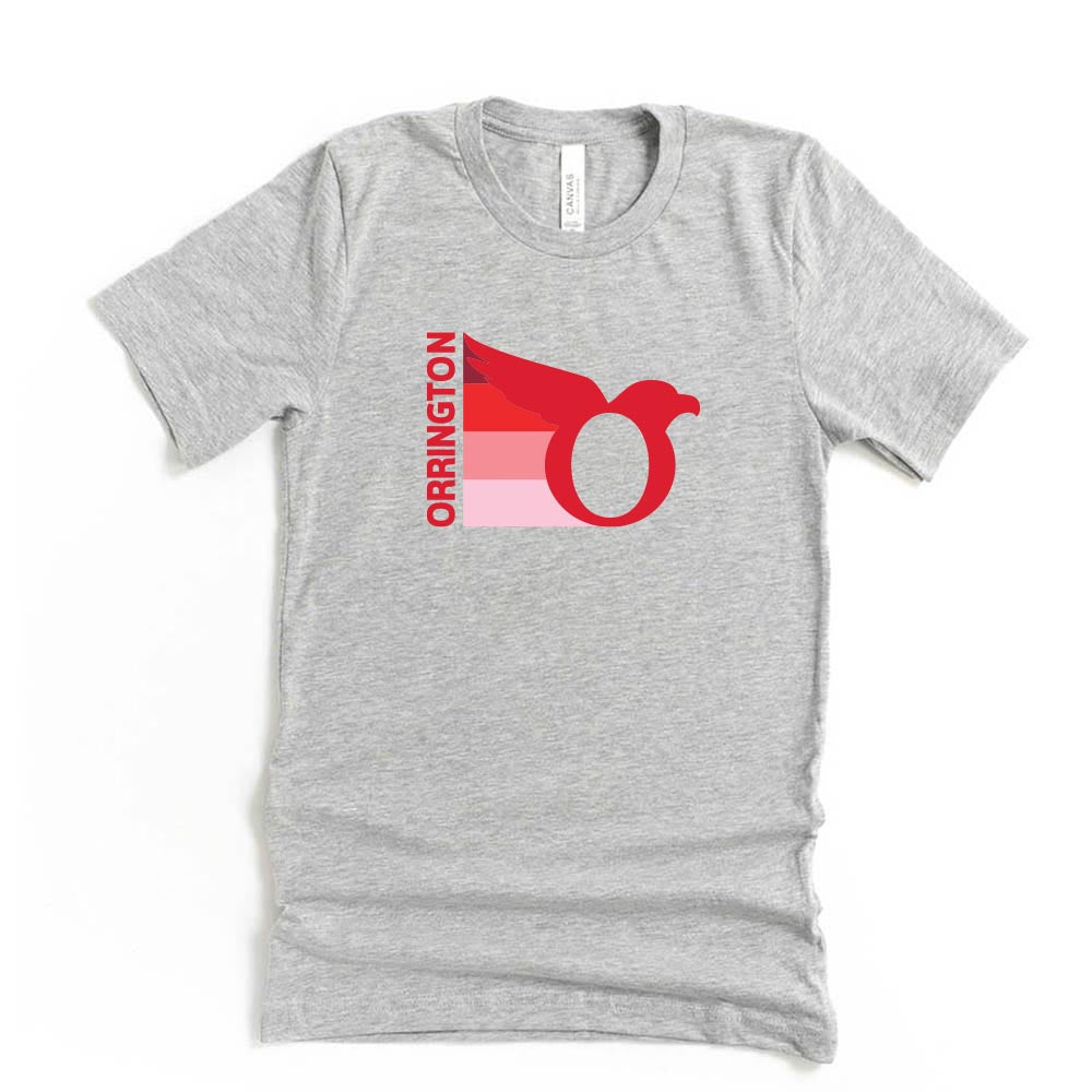 O Nation - Red Bird ~ Jersey T-Shirt ~ Orrington Elementary School