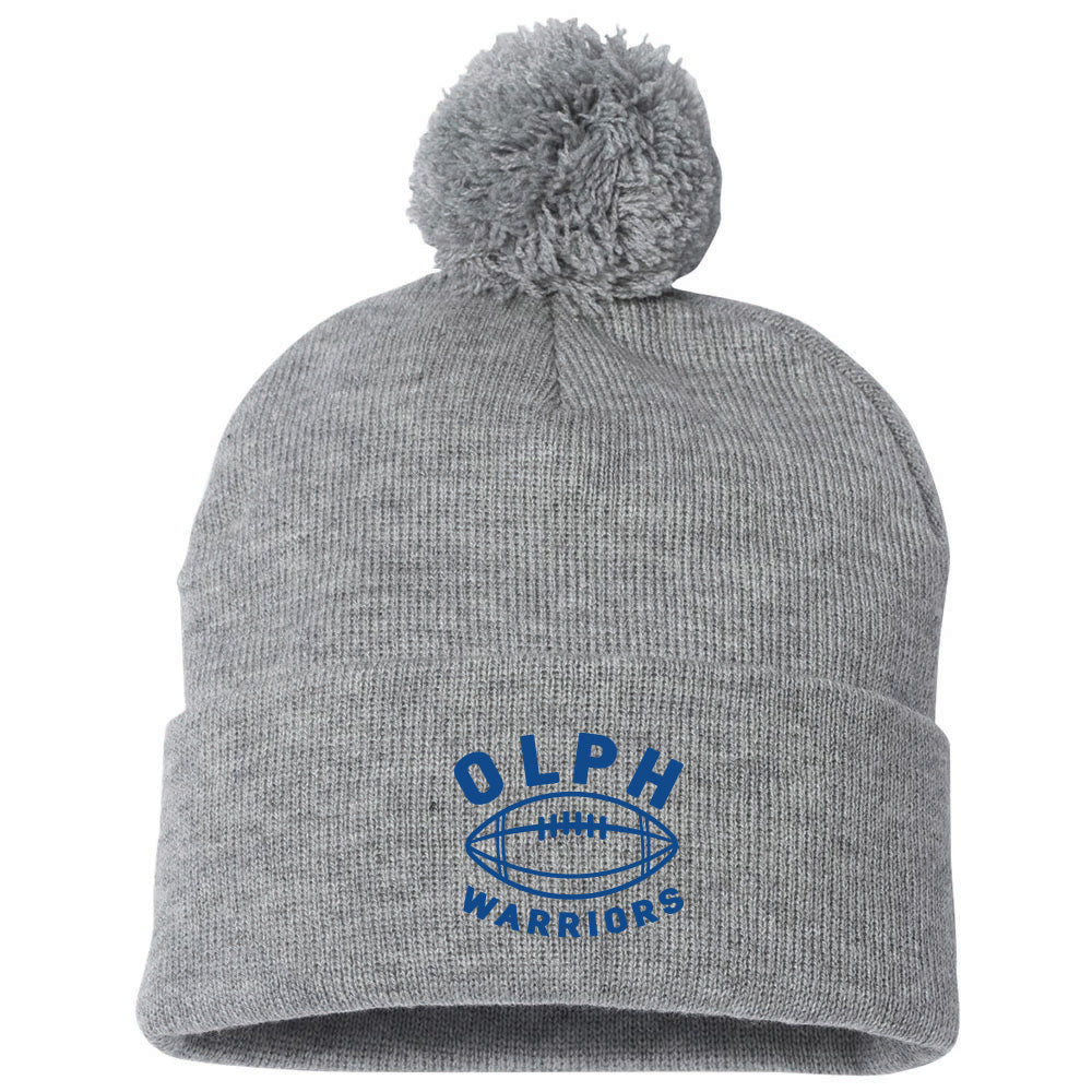 POM BEANIE ~ OLPH FOOTBALL