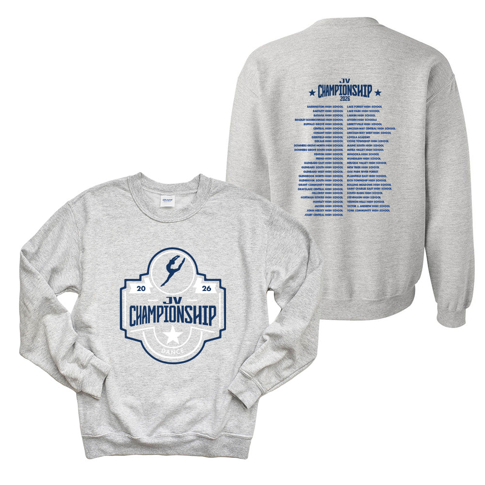Official Competition ~ Crewneck Sweatshirt ~ JV Championship 2026-ash