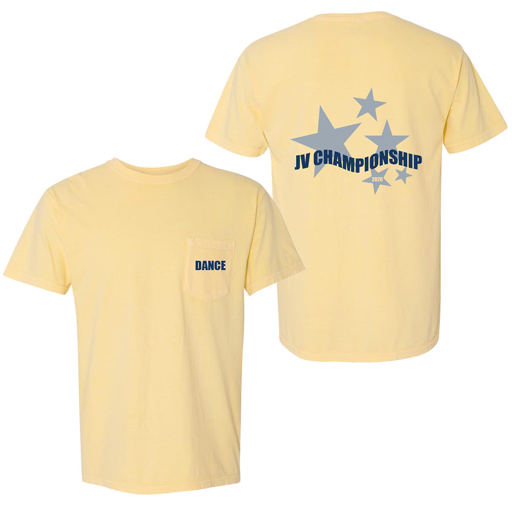 Out of This World ~ Heavyweight Pocket T-Shirt ~ JV Championship 2026-butter