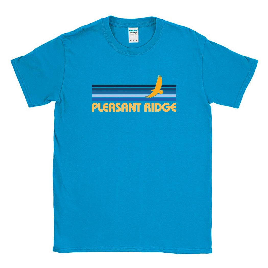 Sunset Stripes ~ Cotton Tee ~ Pleasant Ridge Elementary School
