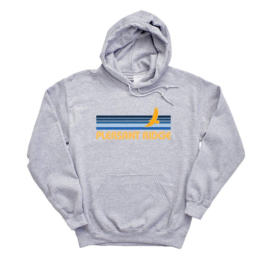 Sunset Stripes ~ Hoodie ~ Pleasant Ridge Elementary School