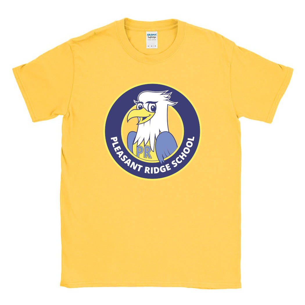 School Logo ~ Cotton T-Shirt ~ Pleasant Ridge Elementary School