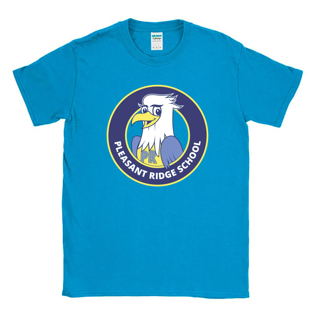 School Logo ~ Cotton T-Shirt ~ Pleasant Ridge Elementary School