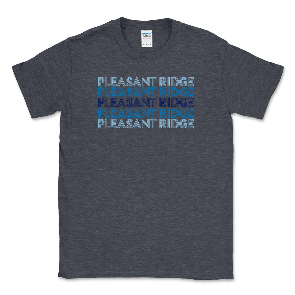 Retro Repeater ~ Cotton T-Shirt ~ Pleasant Ridge Elementary School