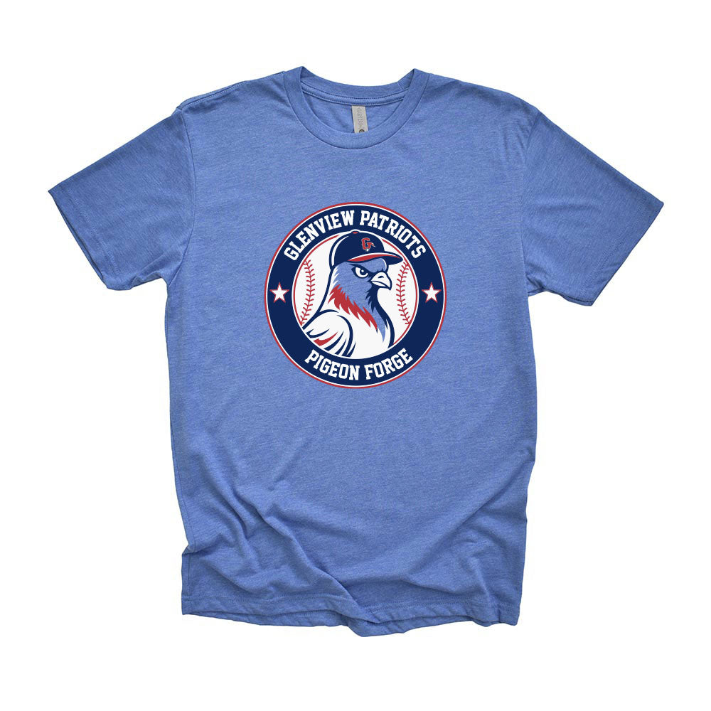 13U White Pigeon Forge - Pigeon Team 2026 ~ Triblend T-Shirt ~ Glenview Patriots