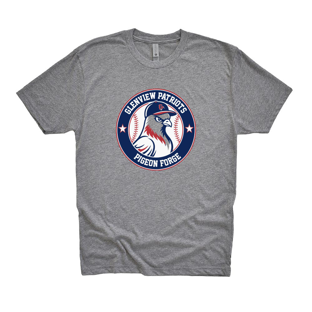 13U White Pigeon Forge - Pigeon Team 2026 ~ Triblend T-Shirt ~ Glenview Patriots