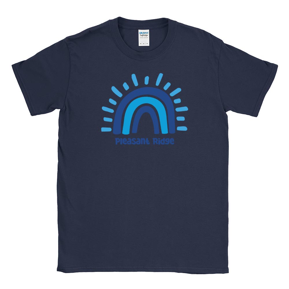 Rainbow ~ Cotton T-Shirt ~ Pleasant Ridge Elementary School