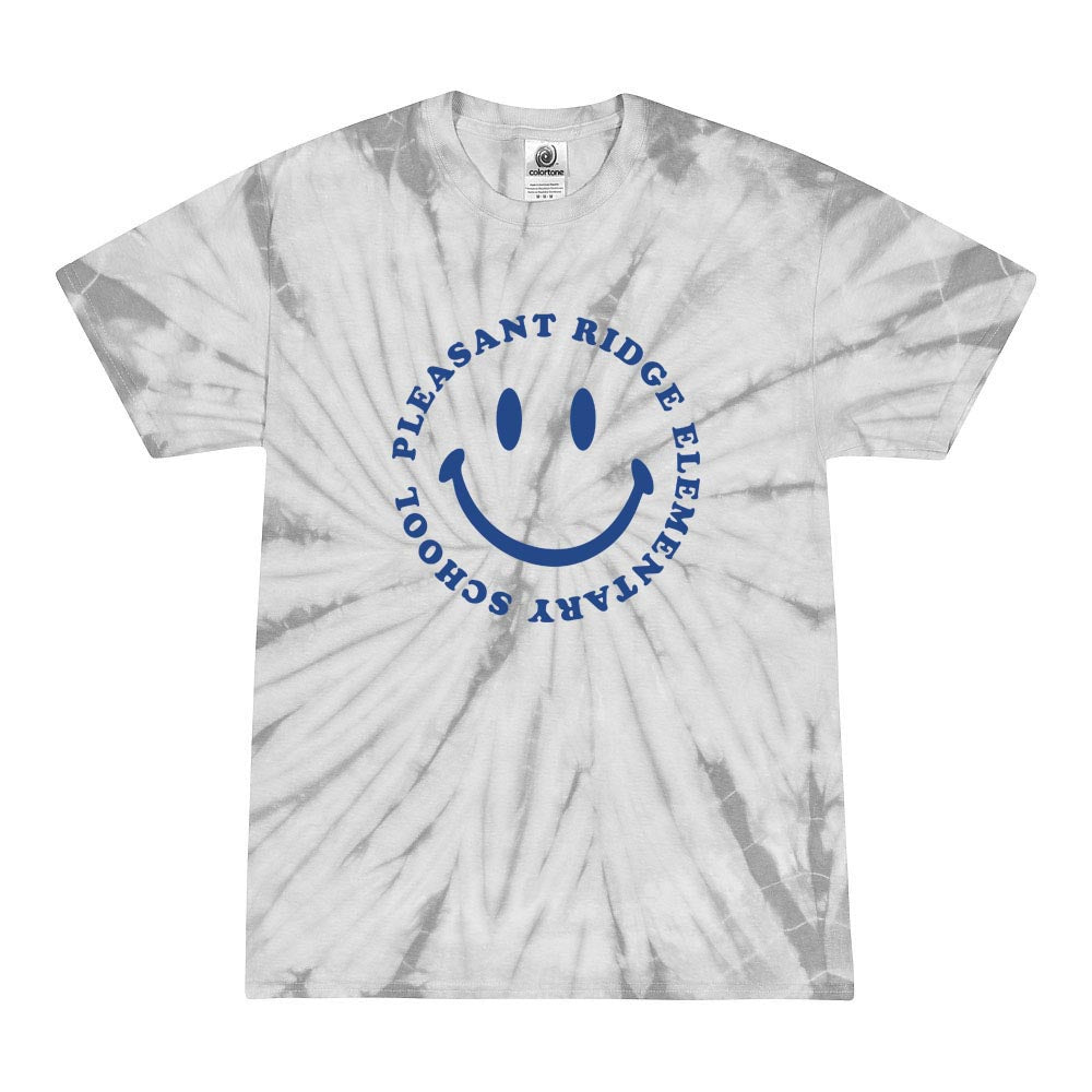 Smiley ~ Tie-Dye T-Shirt ~ Pleasant Ridge Elementary School