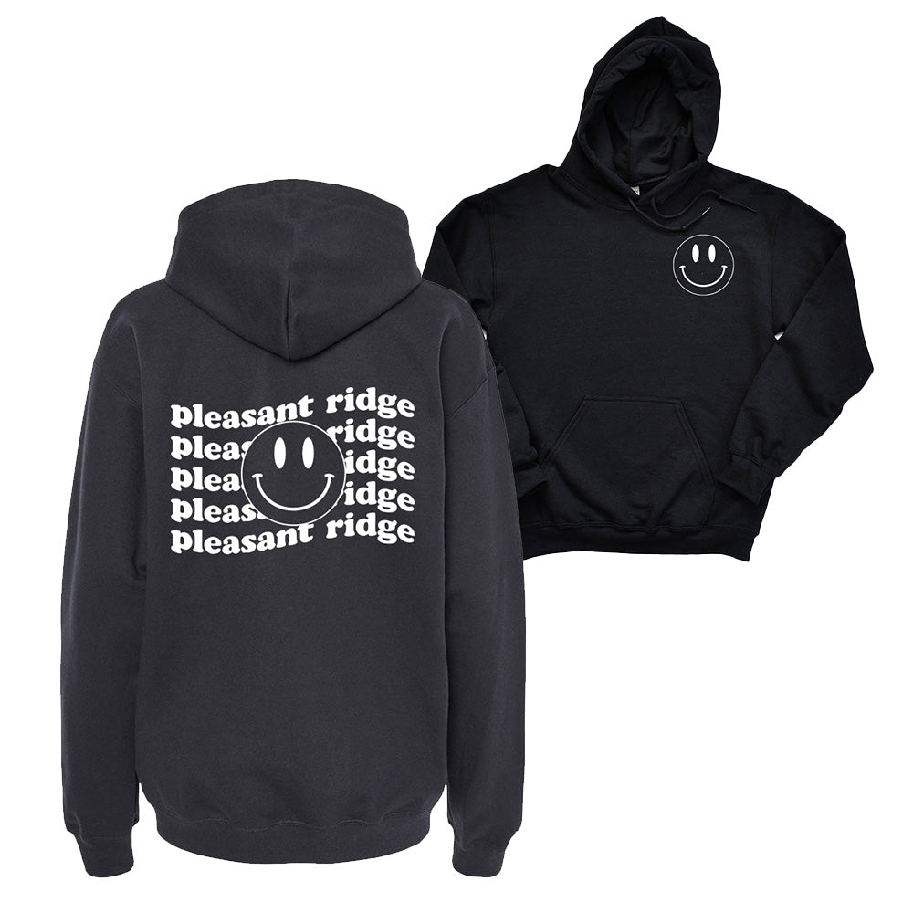 Wavy Smiley ~ Hoodie ~ Pleasant Ridge Elementary School