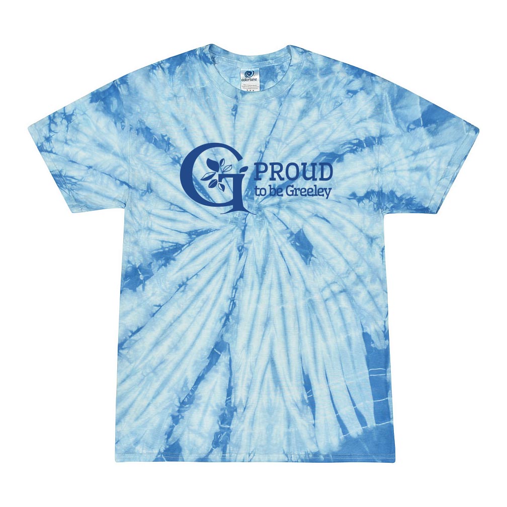 Proud To Be Greeley ~ Tie Dye T-Shirt ~ Greeley Elementary School