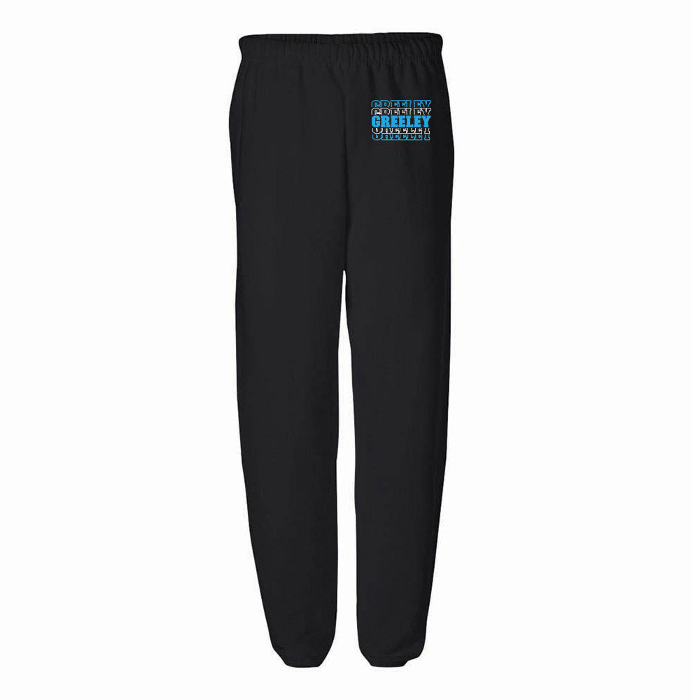 REPEATER SWEATPANTS ~ GREELEY SCHOOL ~ youth & adult ~ classic unisex fit