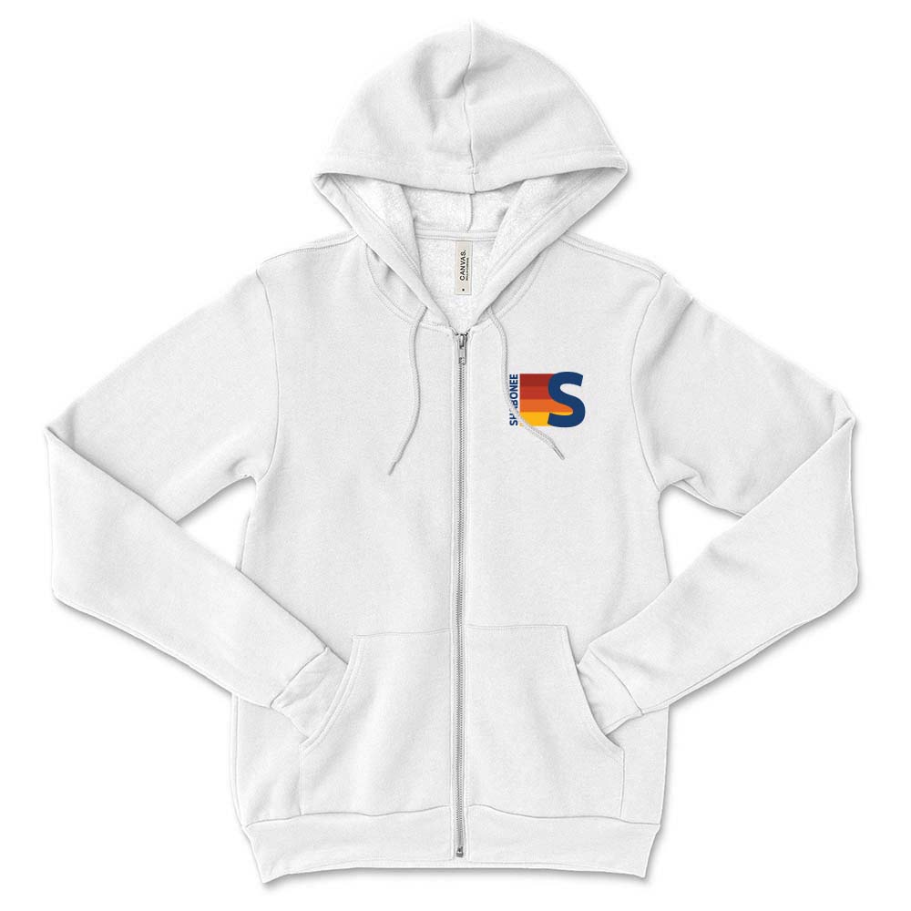 SHABONEE NATION ZIP HOODIE ~ SHABONEE STAFF ~ Bella + Canvas ~ classic fit