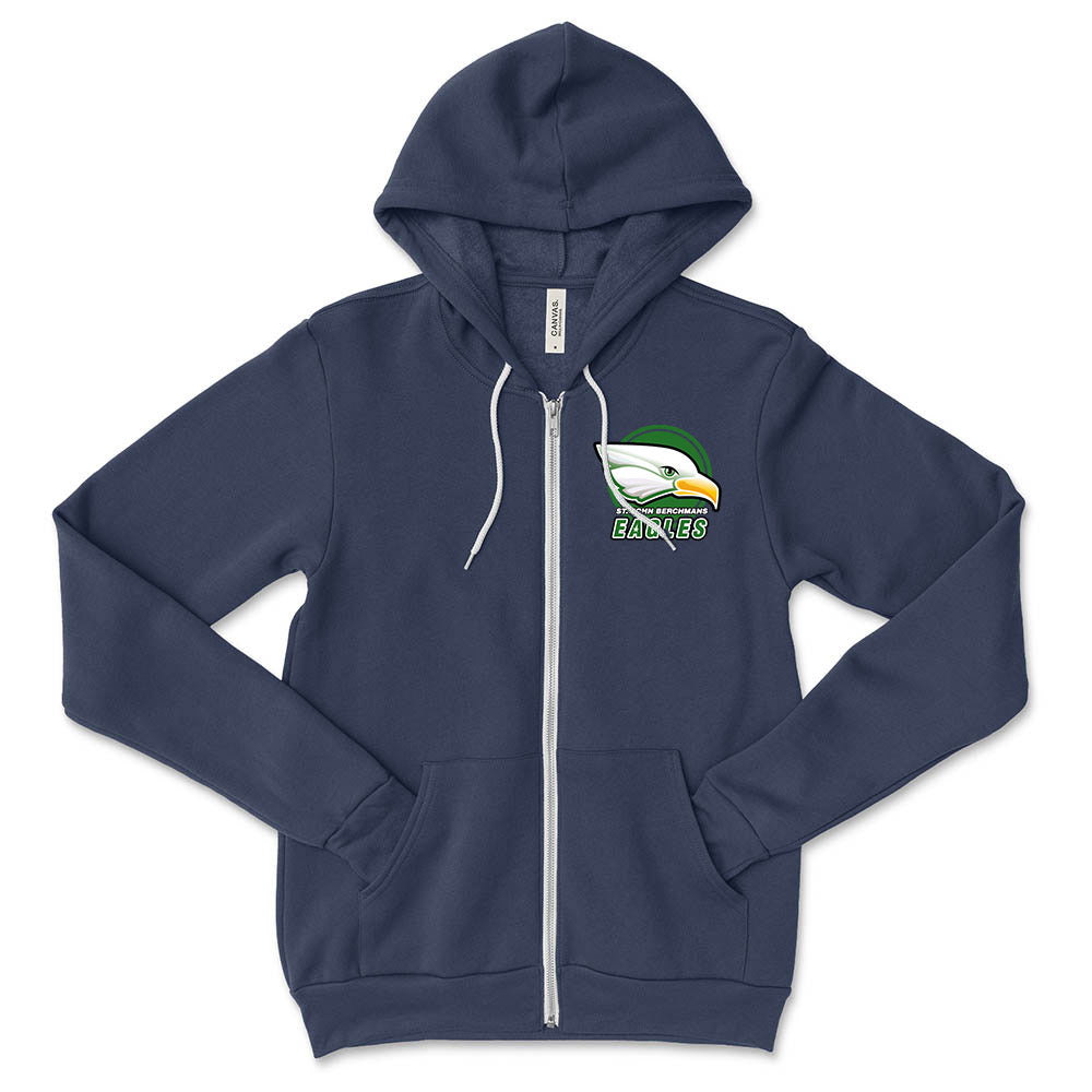 Eagles Mascot ~ Zip Hoodie ~ St John Berchmans