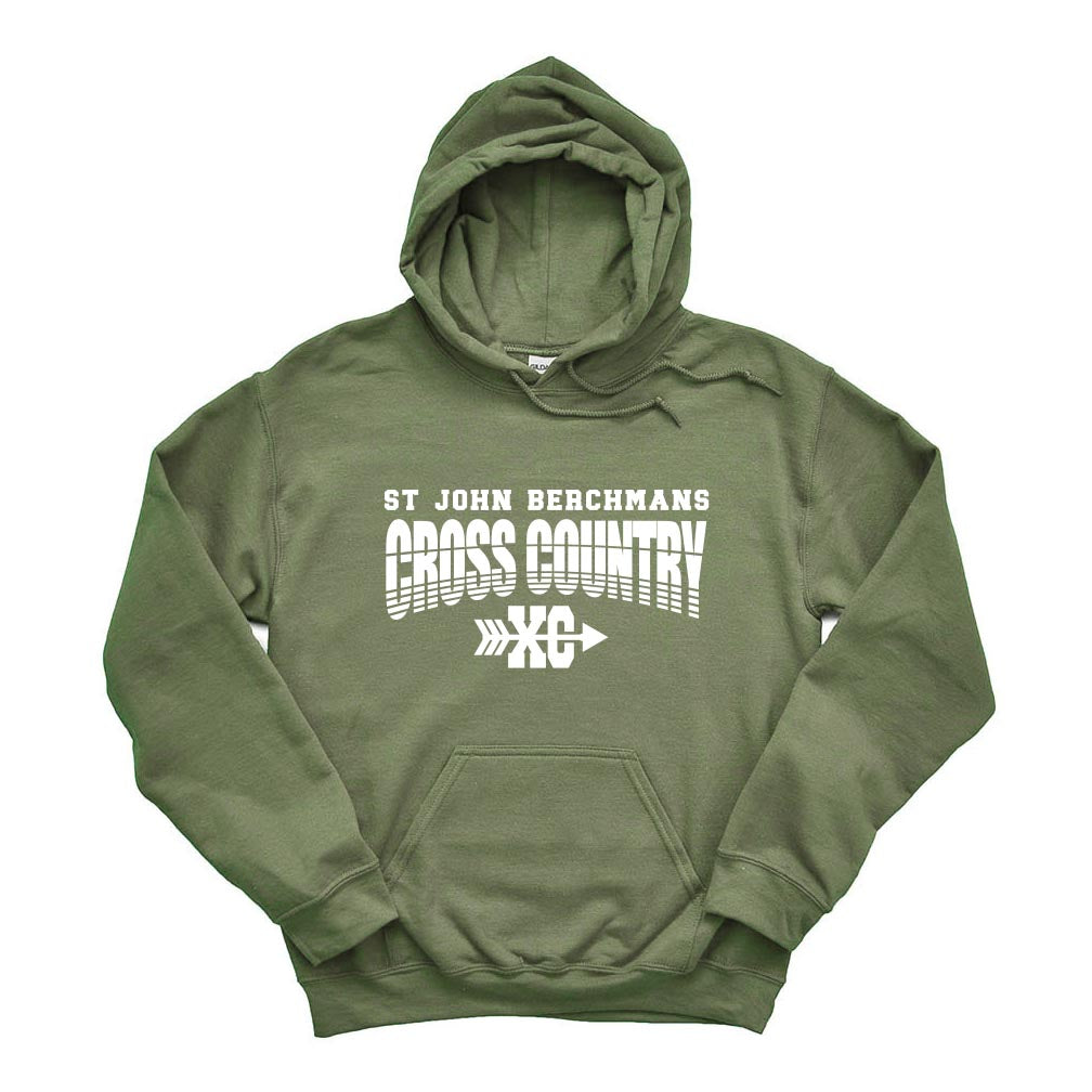 CROSS COUNTRY HOODIE ~ SJB ATHLETICS ~ youth & adult ~ classic unisex fit