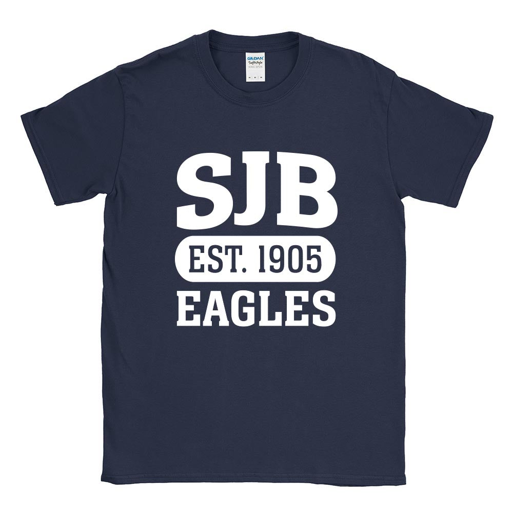SJB EAGLES TEE ~ ST. JOHN BERCHMANS ~ youth & adult ~ classic fit